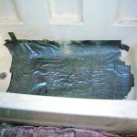 Duct tape - tub repair