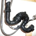 Plumbing - with electrical tape