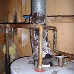 Water Heater - tinfoil flue